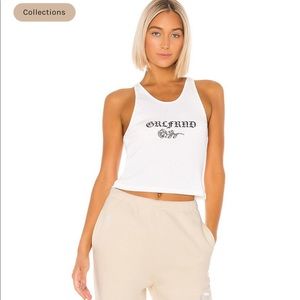 GRLFRND Tank Top in White